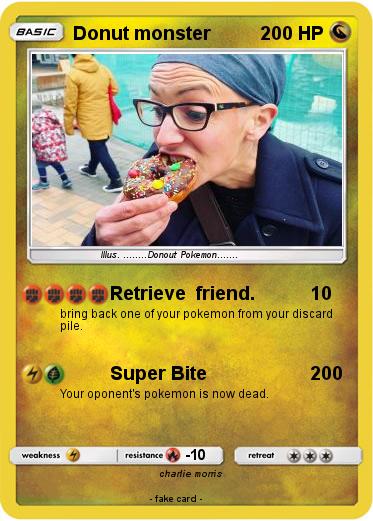 Pokemon Donut monster