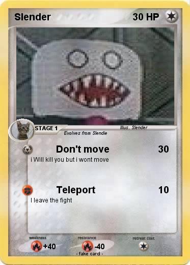 Pokemon Slender