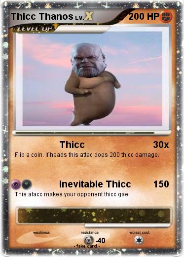Pokemon Thicc Thanos