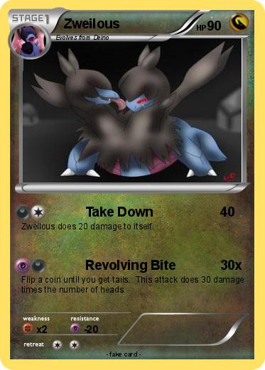 Pokemon Zweilous