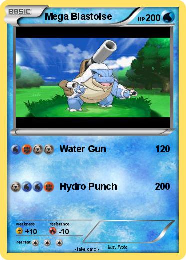 Pokemon Mega Blastoise
