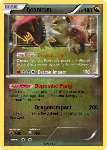 Pokemon Tyrantrum