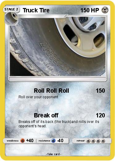 Pokemon Truck Tire