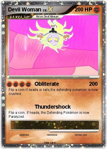 Pokemon Devil Woman