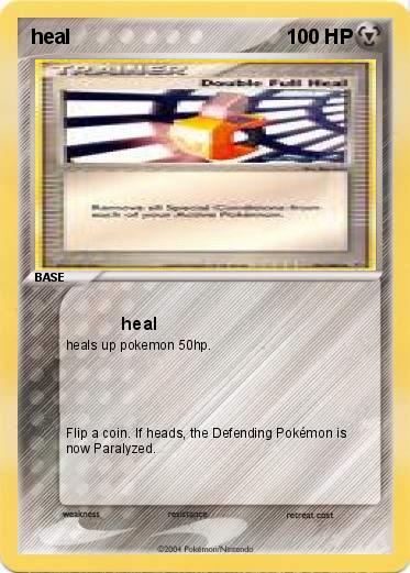 Pokemon heal