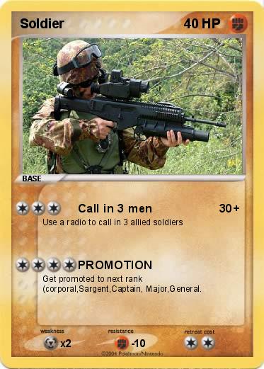 Pokemon Soldier