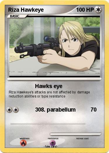 Pokemon Riza Hawkeye