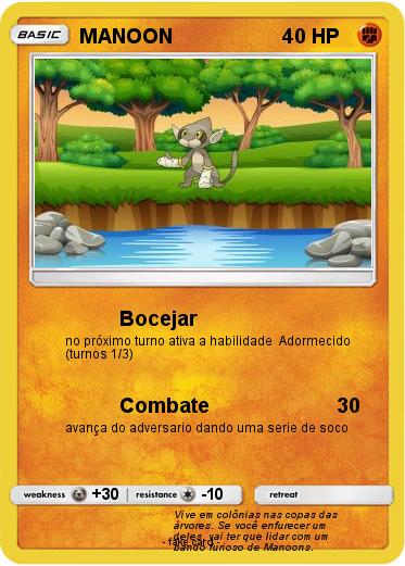 Pokemon MANOON