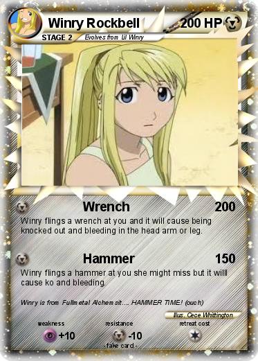 Pokemon Winry Rockbell