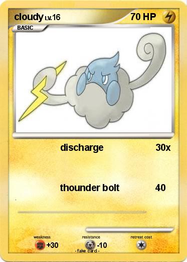 Pokemon cloudy