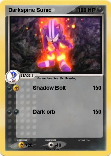 Pokemon Darkspine Sonic