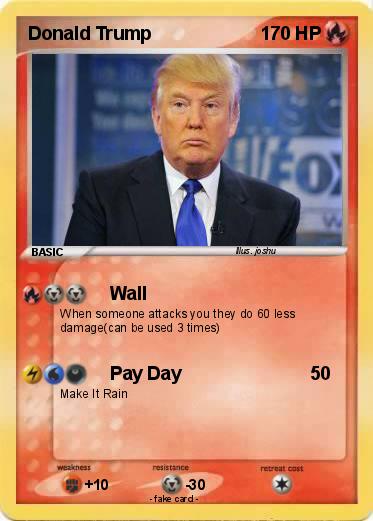 Pokemon Donald Trump