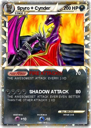 Pokemon Spyro + Cynder