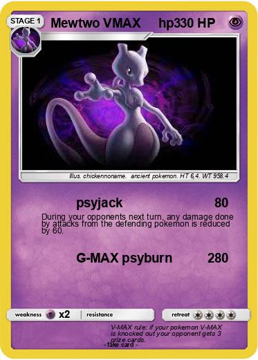 Pokemon Mewtwo VMAX     hp3