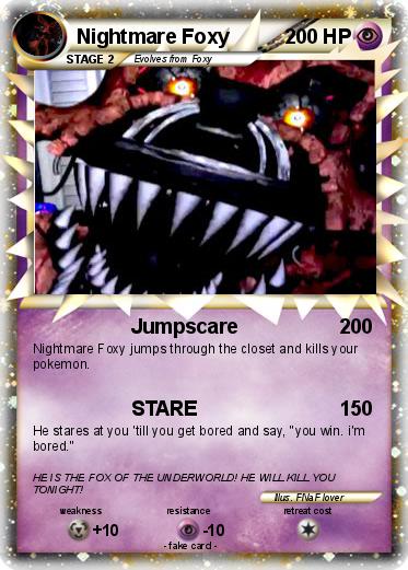 Pokemon Nightmare Foxy