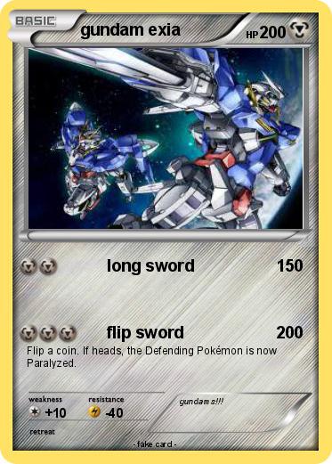 Pokemon gundam exia
