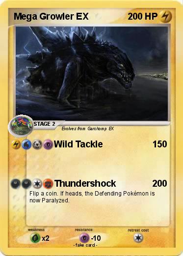 Pokemon Mega Growler EX