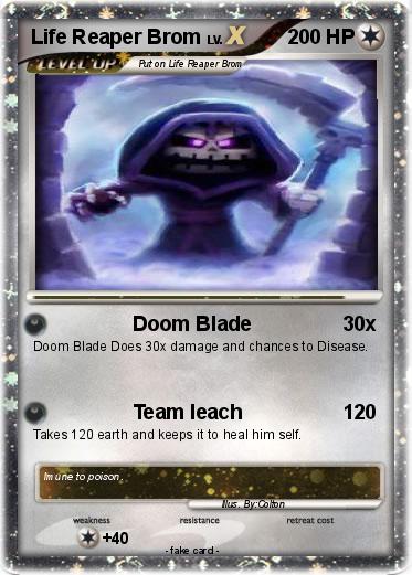 Pokemon Life Reaper Brom