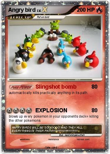 Pokemon Angry bird