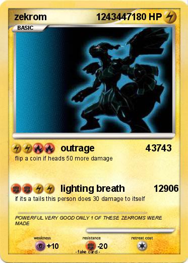 Pokemon zekrom                   1243447