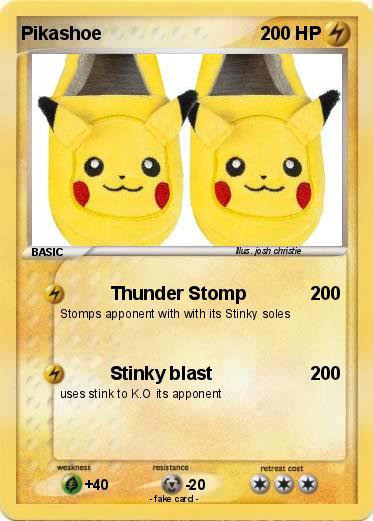 Pokemon Pikashoe