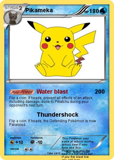 Pokemon Pikameka