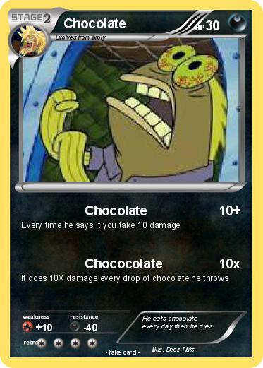 Pokemon Chocolate