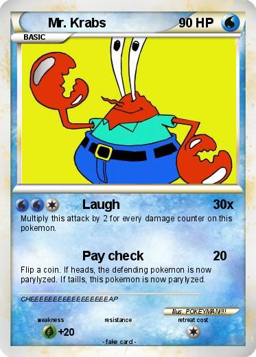Pokemon Mr. Krabs