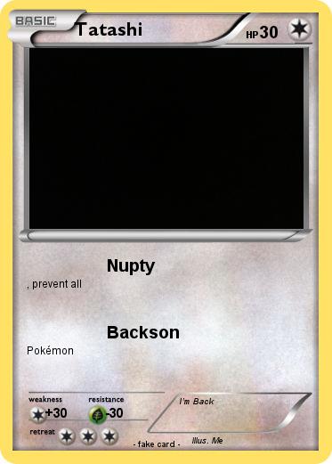 Pokemon Tatashi