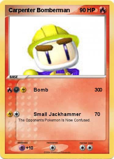 Pokemon Carpenter Bomberman
