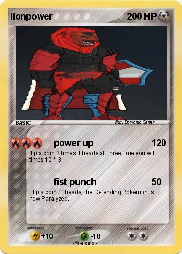 Pokemon lionpower
