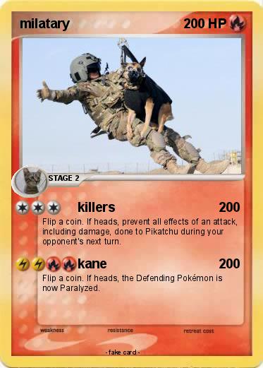 Pokemon milatary
