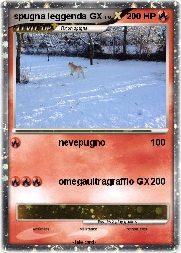 Pokemon spugna leggenda GX
