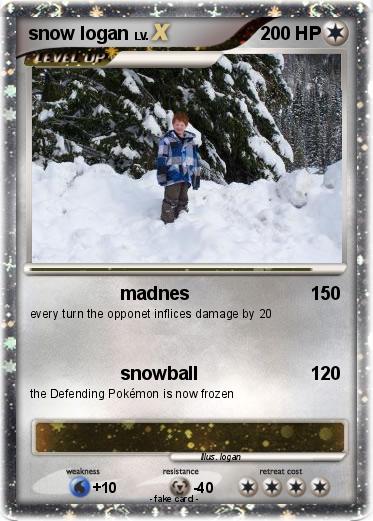 Pokemon snow logan