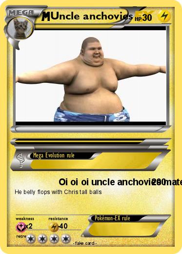 Pokemon Uncle anchovies