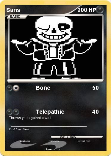 Pokemon Sans