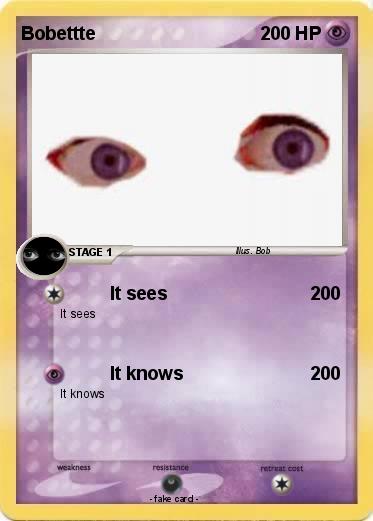 Pokemon Bobettte