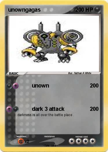 Pokemon unowngagas