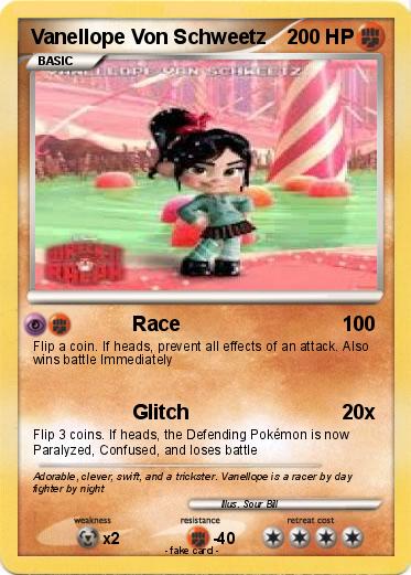 Pokemon Vanellope Von Schweetz