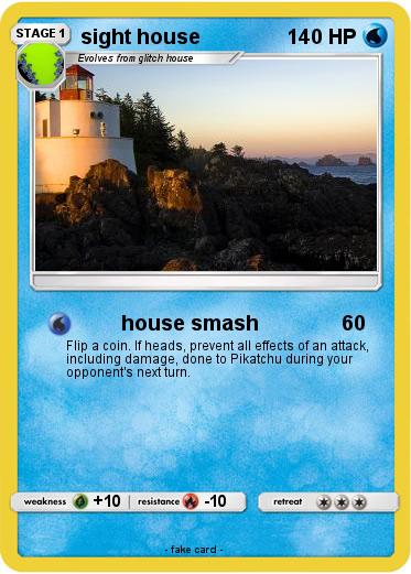 Pokemon sight house