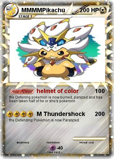 Pokemon MMMMPikachu