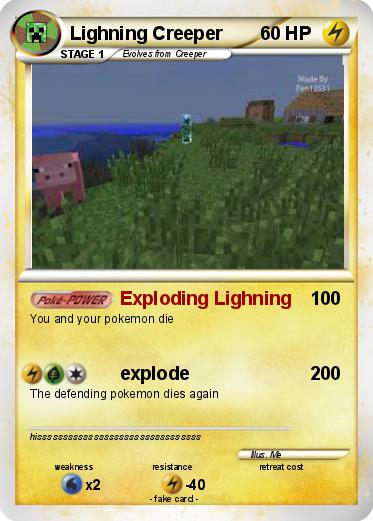 Pokemon Lighning Creeper