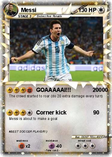 Pokemon Messi