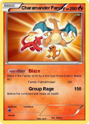 Pokemon Charamander Family