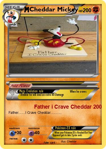 Pokemon Cheddar Mickey