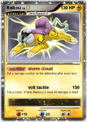 Pokemon Raikou