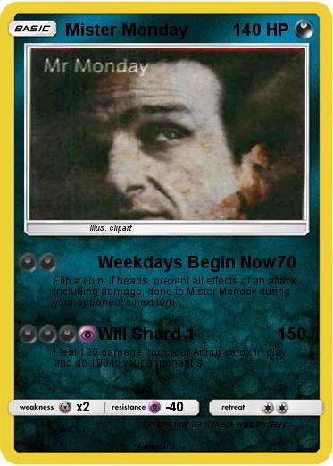 Pokemon Mister Monday