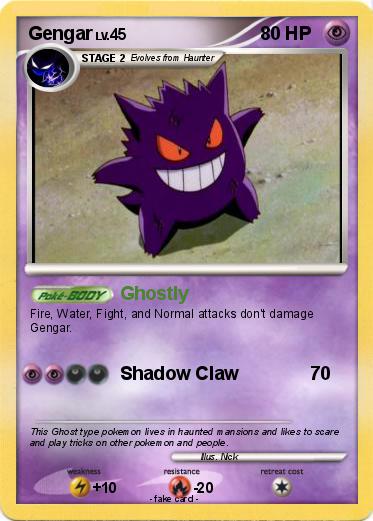 Pokemon Gengar