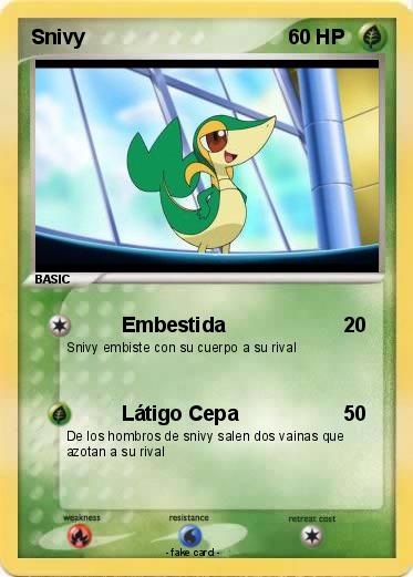 Pokemon Snivy