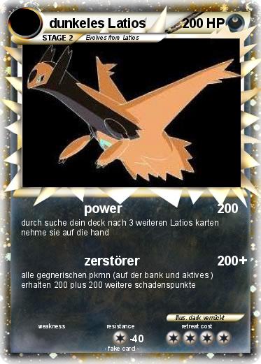 Pokemon dunkeles Latios